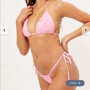 Frankies Bikinis Tia Floral Terry Bikini Set